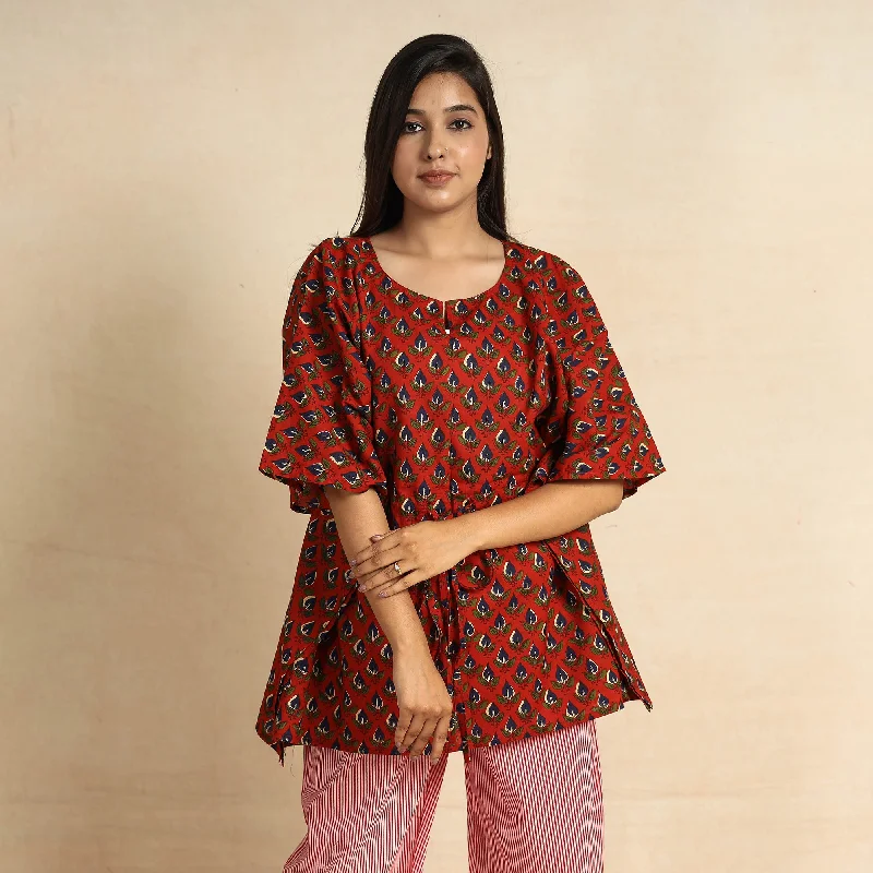 2023-448-1-77-bagru-block-printed-cotton-kaftan-pyjama-night-suit-set