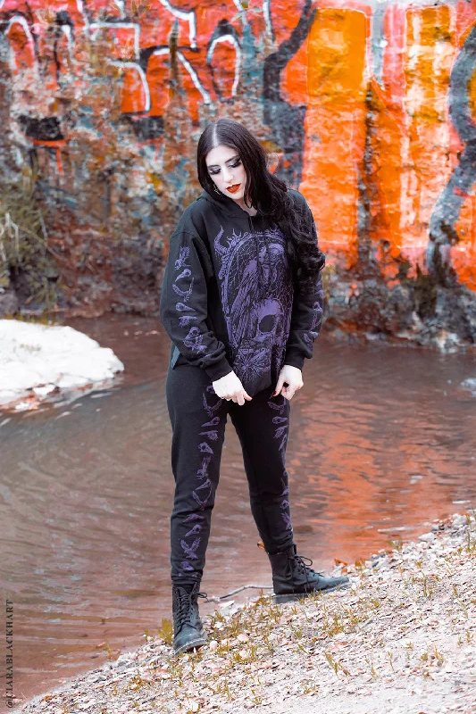 nevermore-raven-joggers-purple