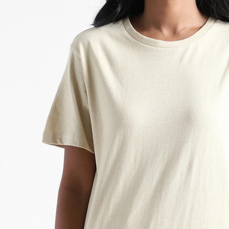 organic-cotton-t-shirt-for-women-natural-dyed-lemon-yellow