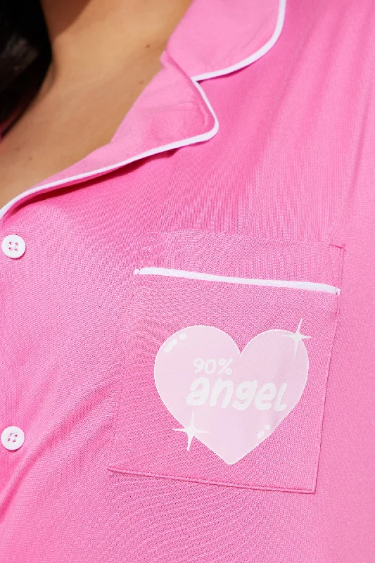 your-angel-pj-sleep-shirt-hot-pink