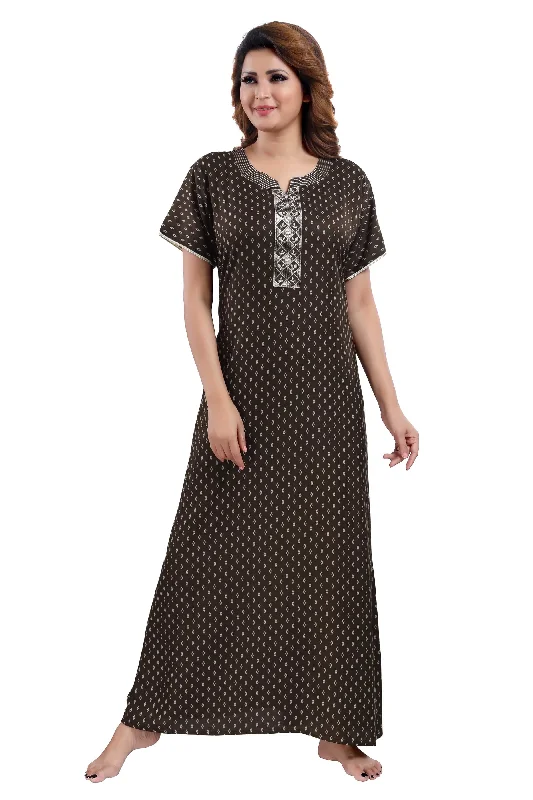 Alpine Designer Coffee Maxi Nighty