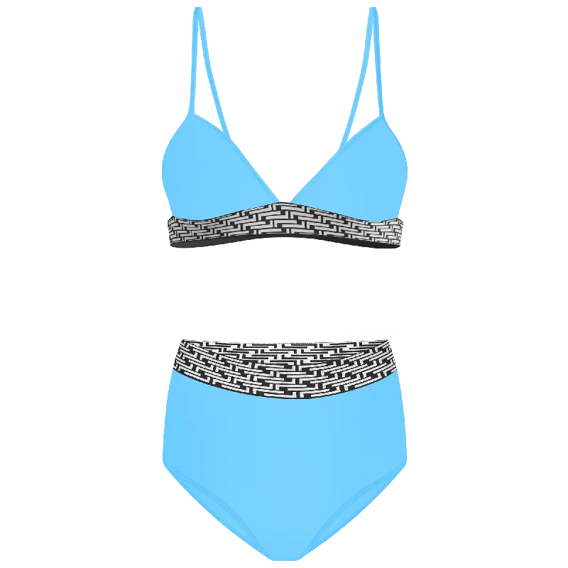 LL BLUE COTTON BIKINI