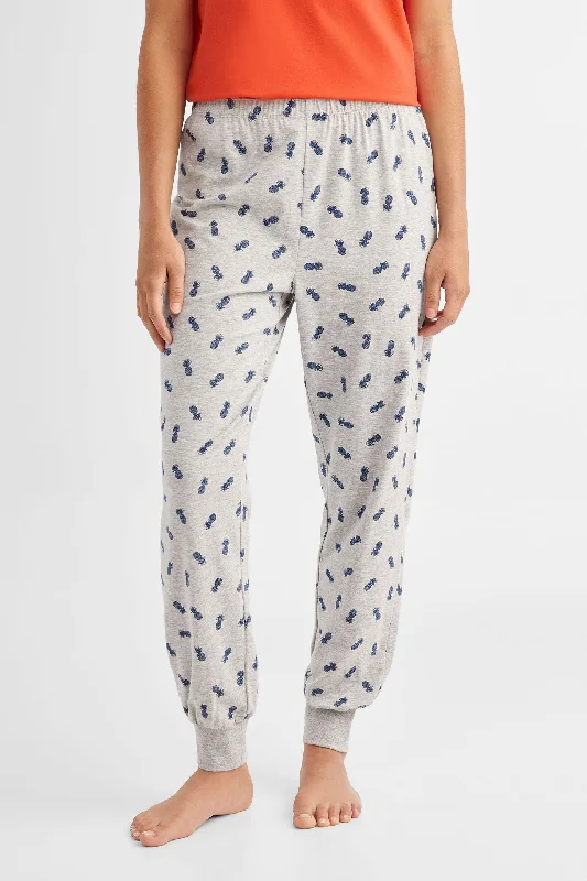 Pantalon pyjama en coton - Femme