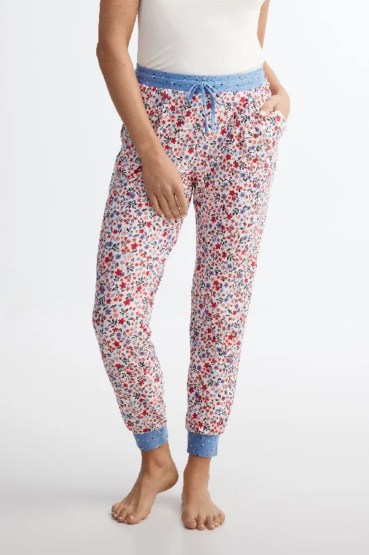 Pantalon pyjama imprimé Moss - Femme