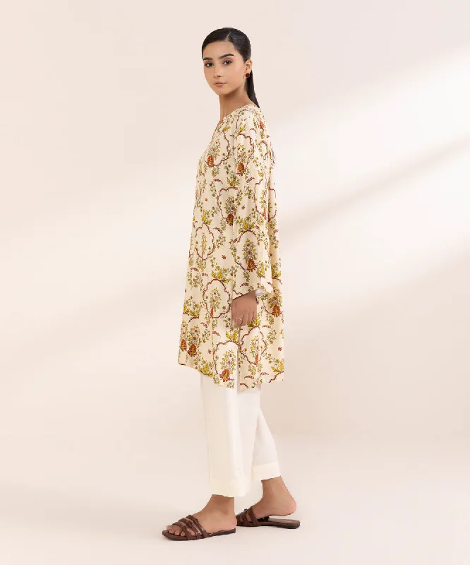 Printed Arabic Lawn Shirt