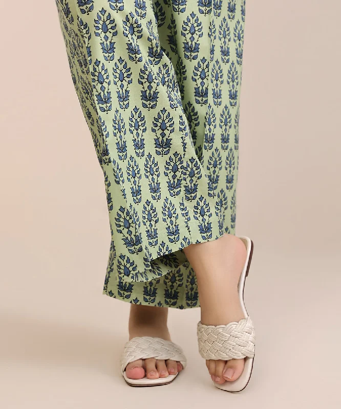 Printed Cotton Viscose Culottes