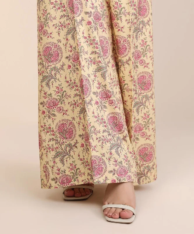 Printed Cotton Viscose Culottes