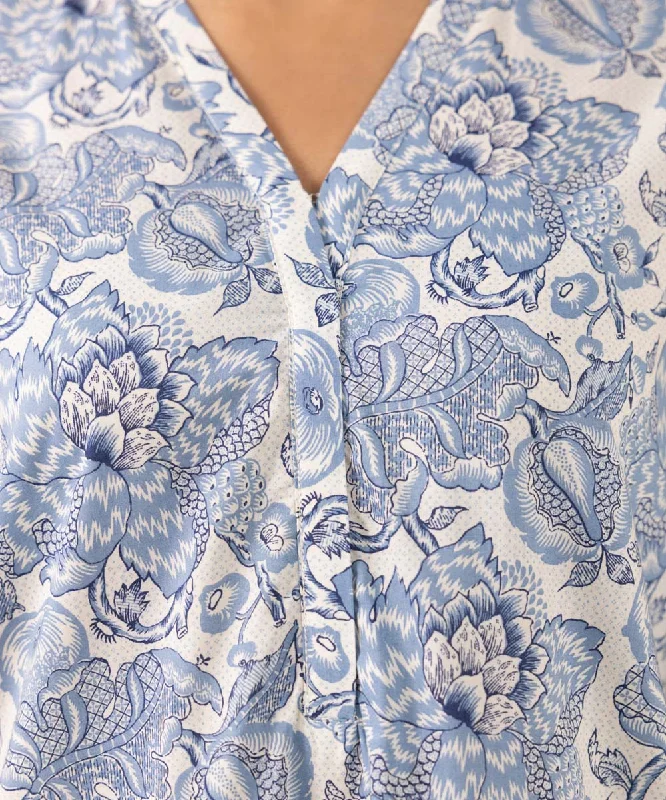 Printed Cotton Viscose Shirt