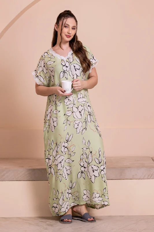 Summer Floral Maxi in Cotton