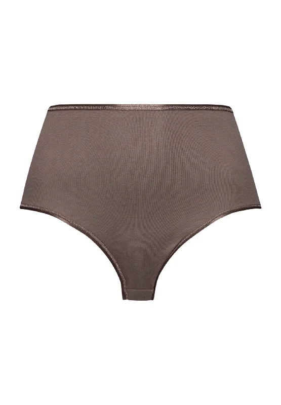 Cotton Seamless Full Brief | Stonewash 71625-2756