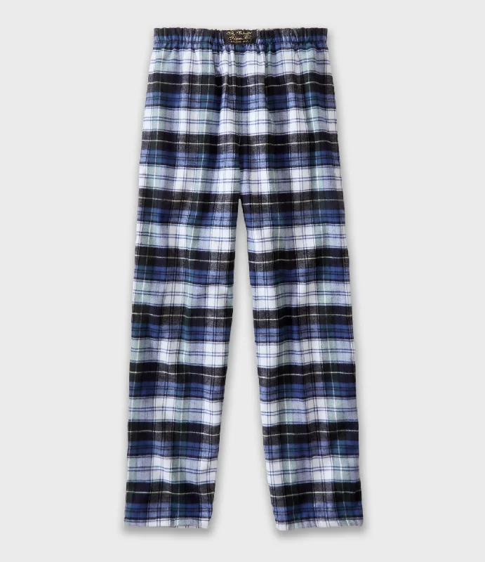 Lightweight Flannel Lounge Pants - Campbell