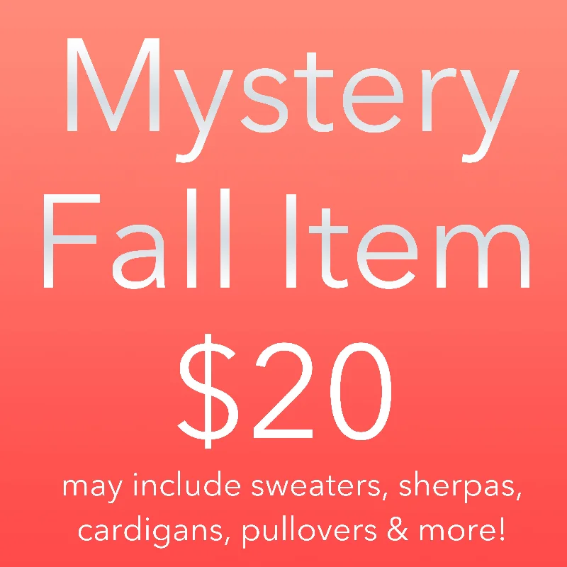 Mystery Fall Clothing Sale