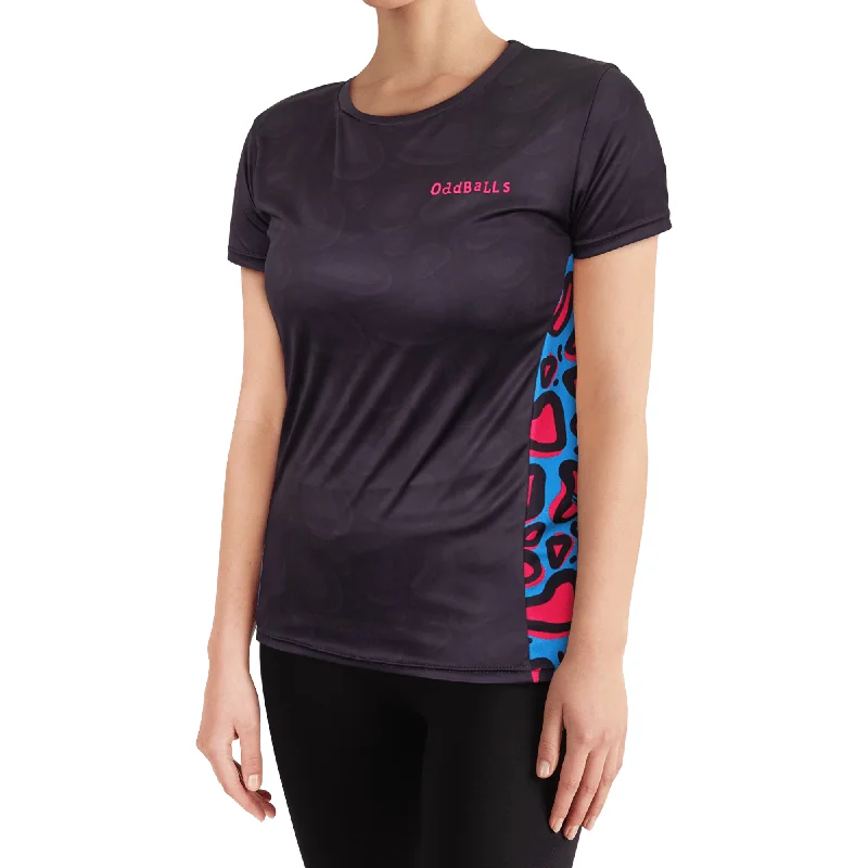 Lazy Leopard - Tech Fit - Womens Training T-Shirt