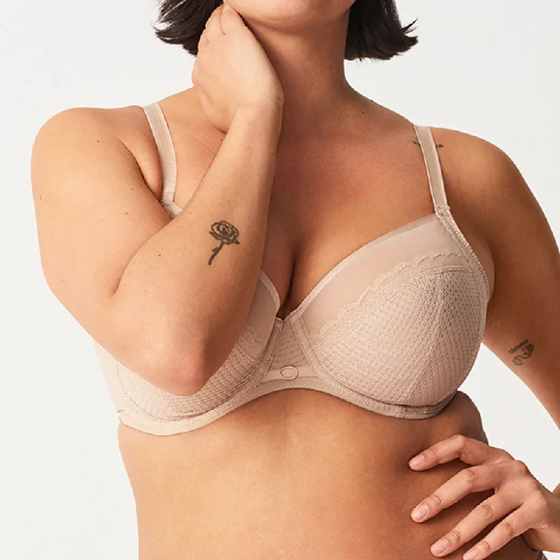 Chantelle Parisian Allure Unlined Plunge Bra 2231 Ultra Nude