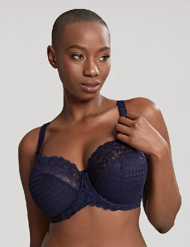 Panache Envy 7285 Navy Balconette Bra