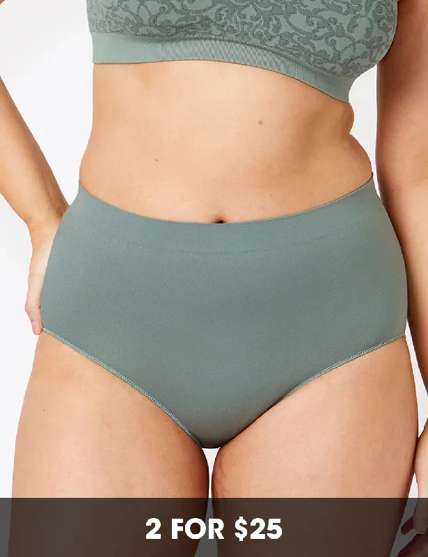 Bare Essentials Full Brief - Lagoon