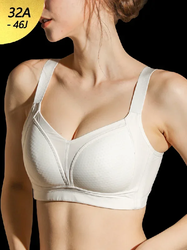 Breathable Full Coverage Minimizer Wireless Bra