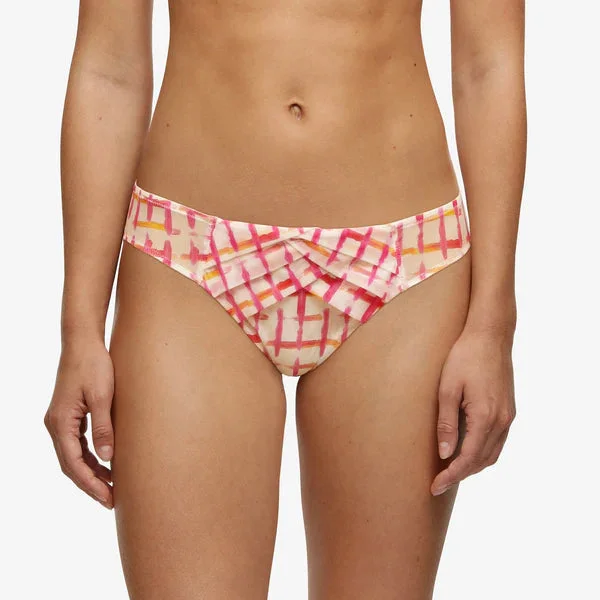 Chantal Thomass Encens Moi Bikini Brief Print Carreaux