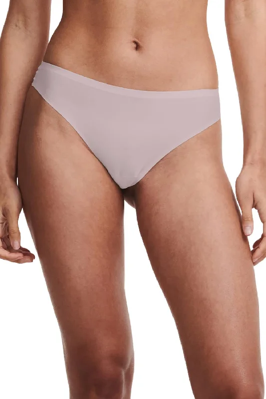 Chantelle Soft Stretch One Sized Thong, Smoke Pink (2649)