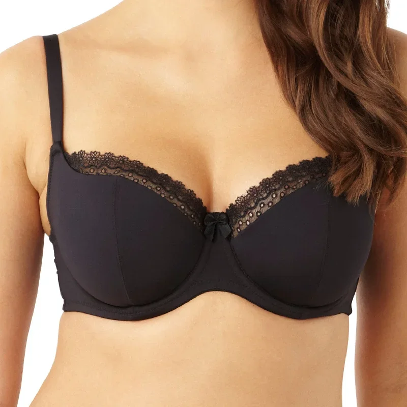 Juna Balconette Bra Black - Cleo by Panache