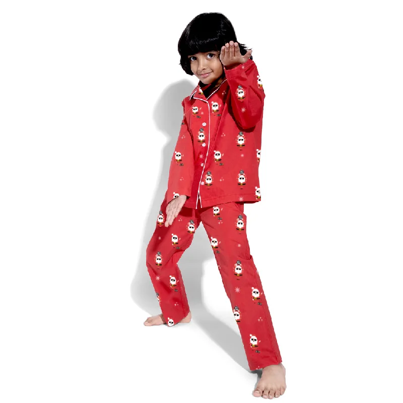 Disco Santa X'Mas Nightsuit - Girls & Boys