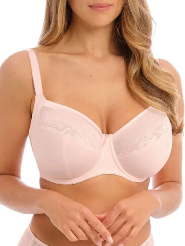 Illusion Full Cup Side Support Bra - Blush