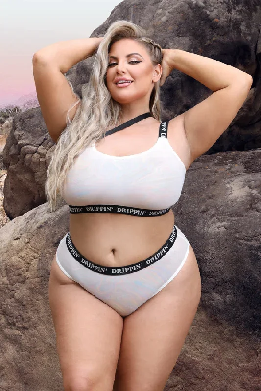 Festival Hottie- Plus Size Bralette Set