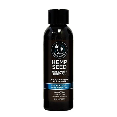 Hemp Seed Massage & Body Oil Moroccan Nights