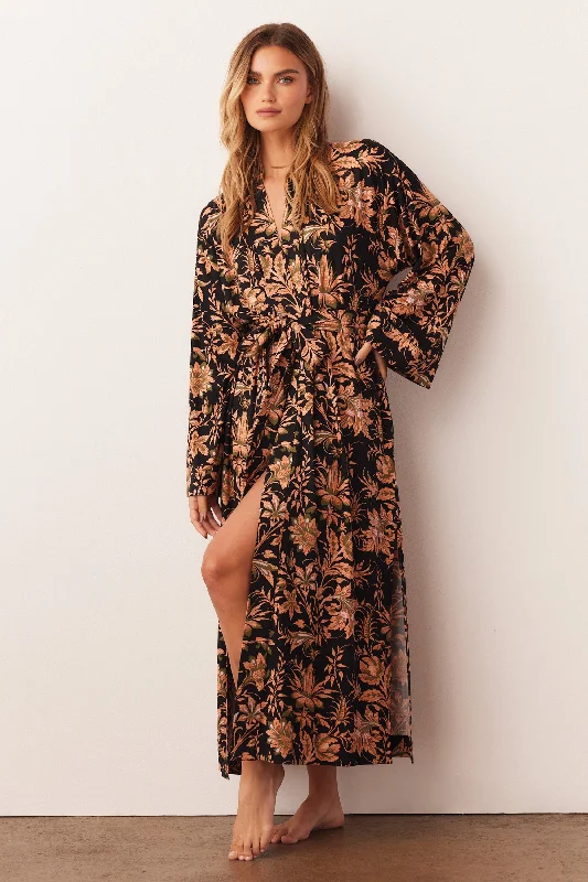 KAIA KIMONO ROBE | DAMASK