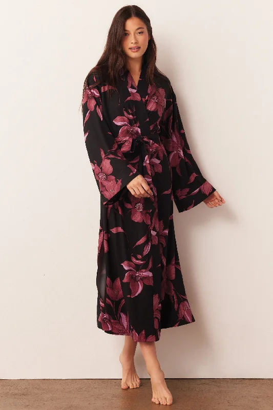 KAIA KIMONO ROBE | FLORA