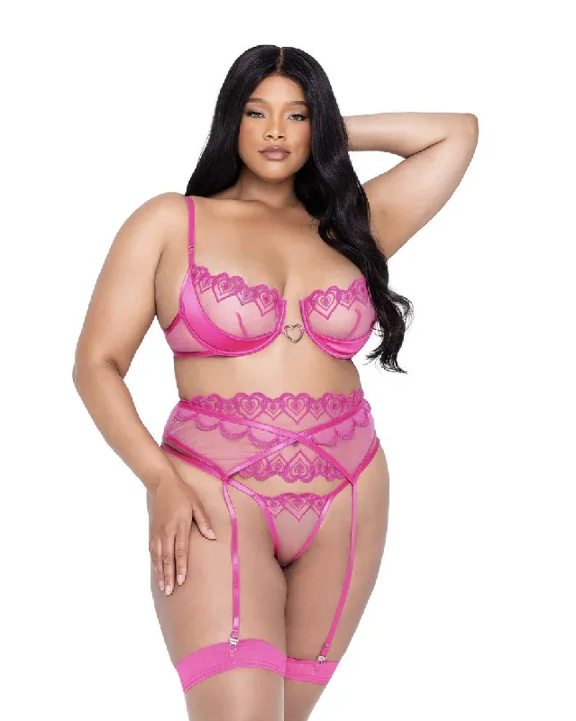 Kiss & Tell- 3-PIECE CHAP SET