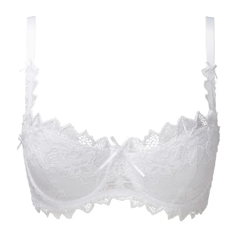 Fiore White Balcony Bra - Lepel