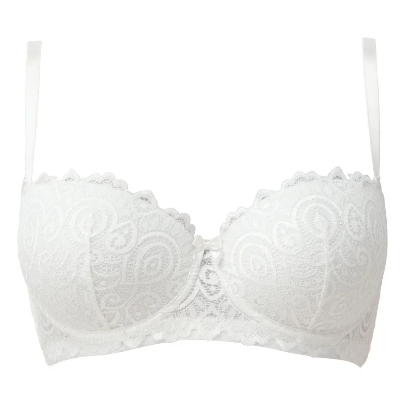 Matilda Ivory Balcony Bra - Lepel