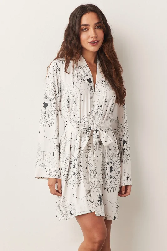 MEADOW CLASSIC SHORT ROBE | CELESTIAL