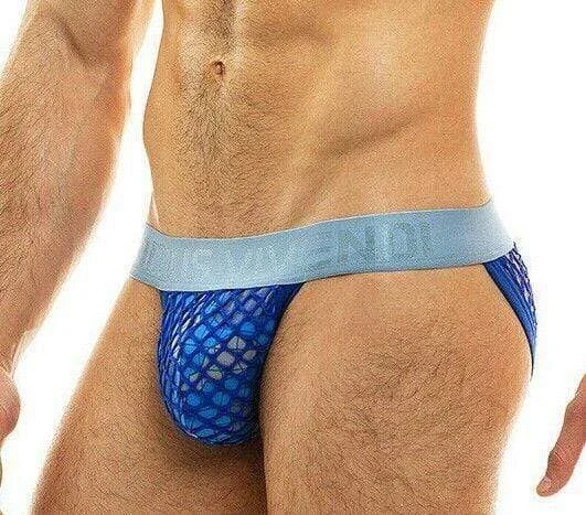 Modus Vivendi Tanga-Brief 2020 Camo Fishnet Tangas Slip Combo Blue 11012-1 3