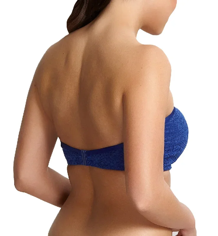 panache-anya-crochet-twist-bandeau-underwire-bikini-sw1253-french-blue