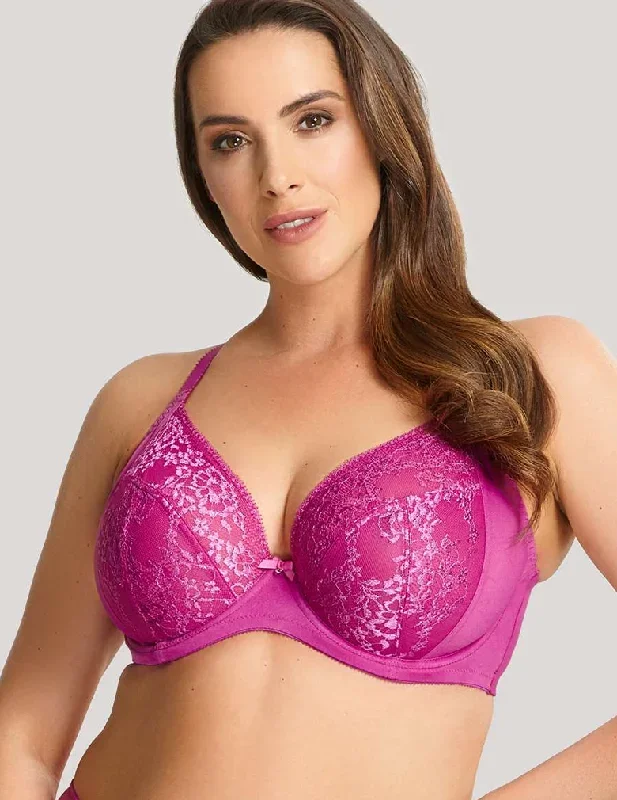 Panache Roxie 9586 Orchid J-Hook Plunge Bra by Sculptresse