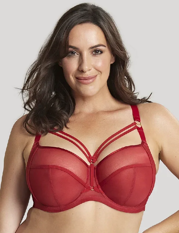 Panache Sculptress 9695 Dionne Bra UW Fiery Red