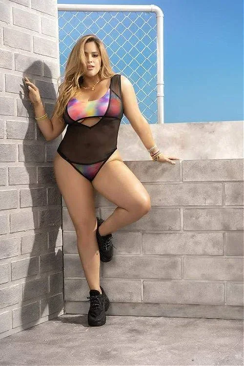 Pride Babe- Plus Size Sexy Festival Wear