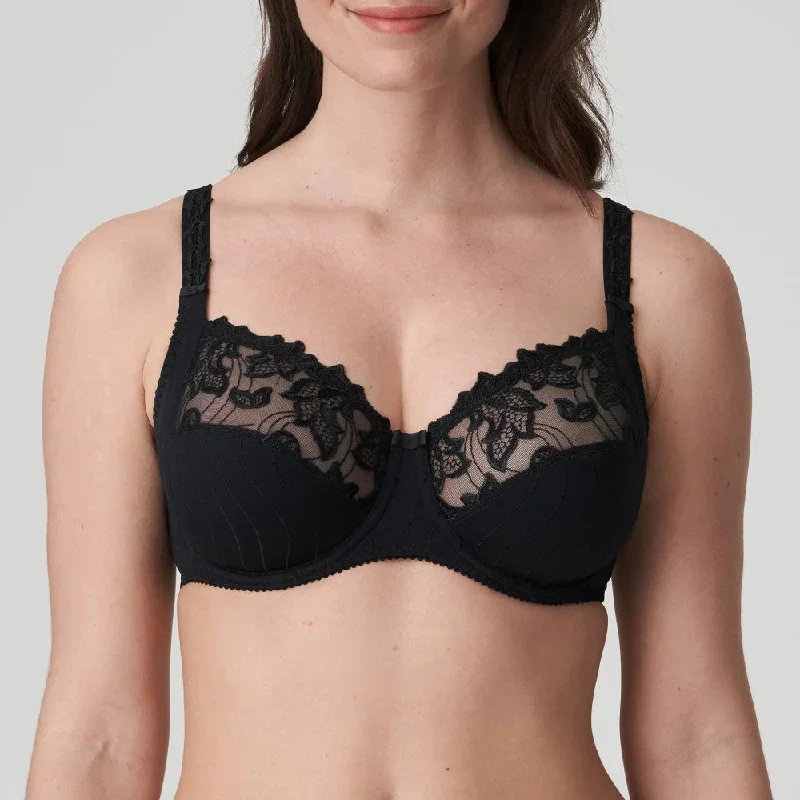 PrimaDonna Deauville Full Cup Wire Bra, Black | Black PrimaDonna Deauville | Primadonna Full Cup Bra