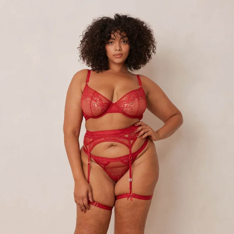 Selina Intimates Bra (Set) - Maroon