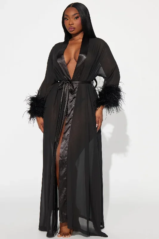 softest-touch-feather-long-robe-black