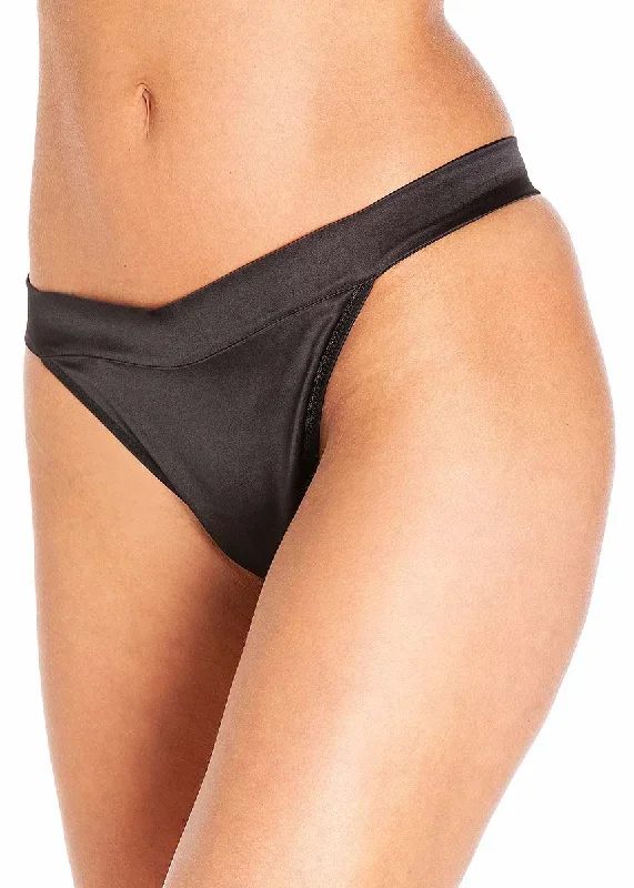 Stretch Silk Thong