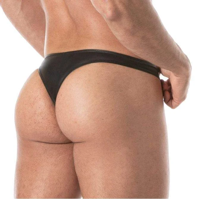 tof-paris-faux-leather-swim-thong-stretch-comfortable-in-black